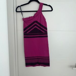 One strap dress